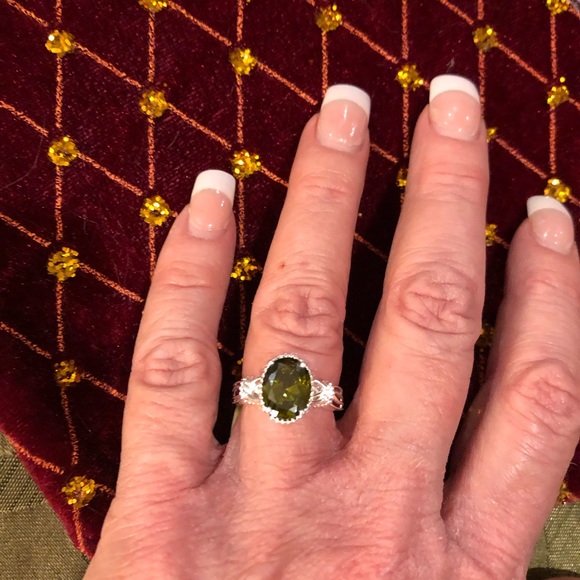 CORAL REEF MYSTIC TOPAZ RING - Picture 6 of 10